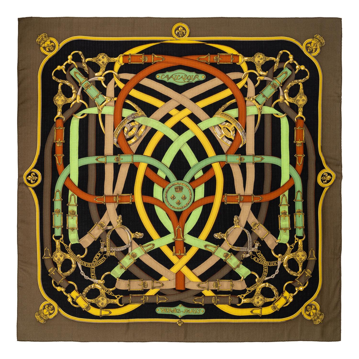 Hermès 140cm Cashmere/Silk Scarf