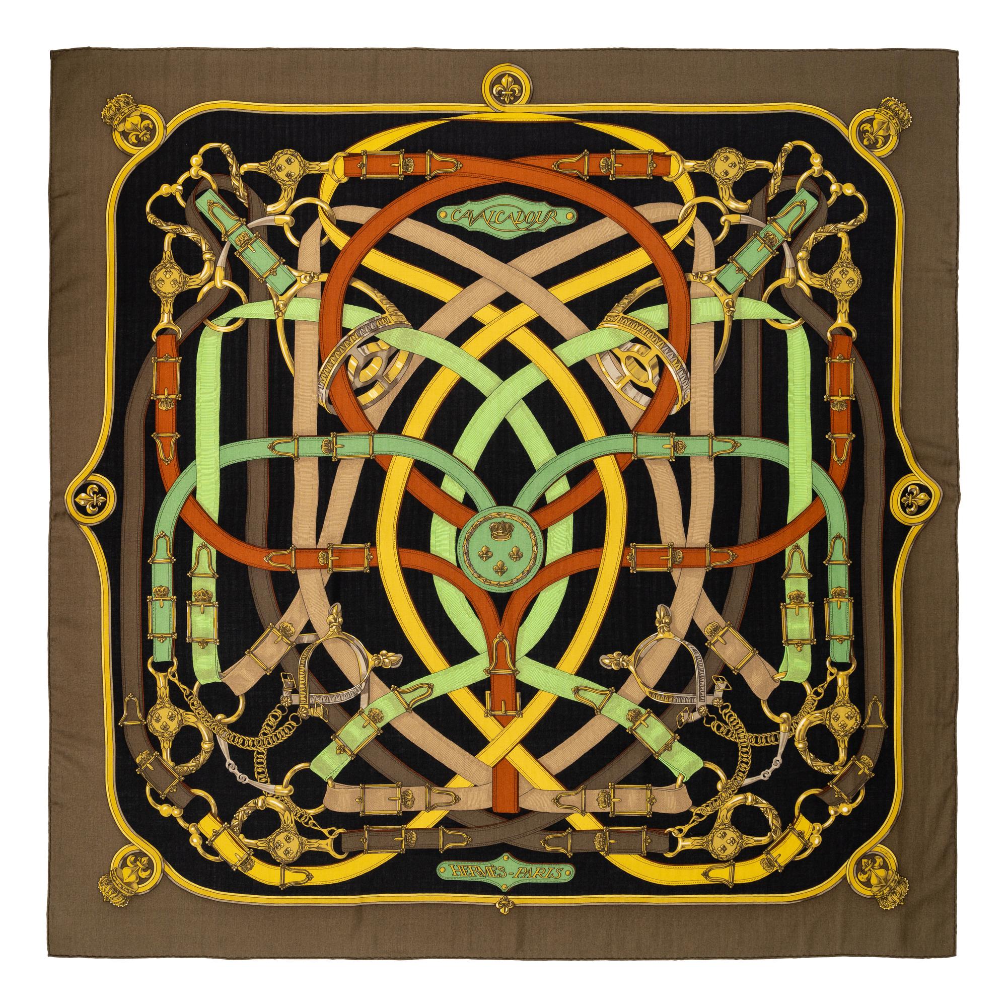 Hermès 140cm Cashmere/Silk Scarf