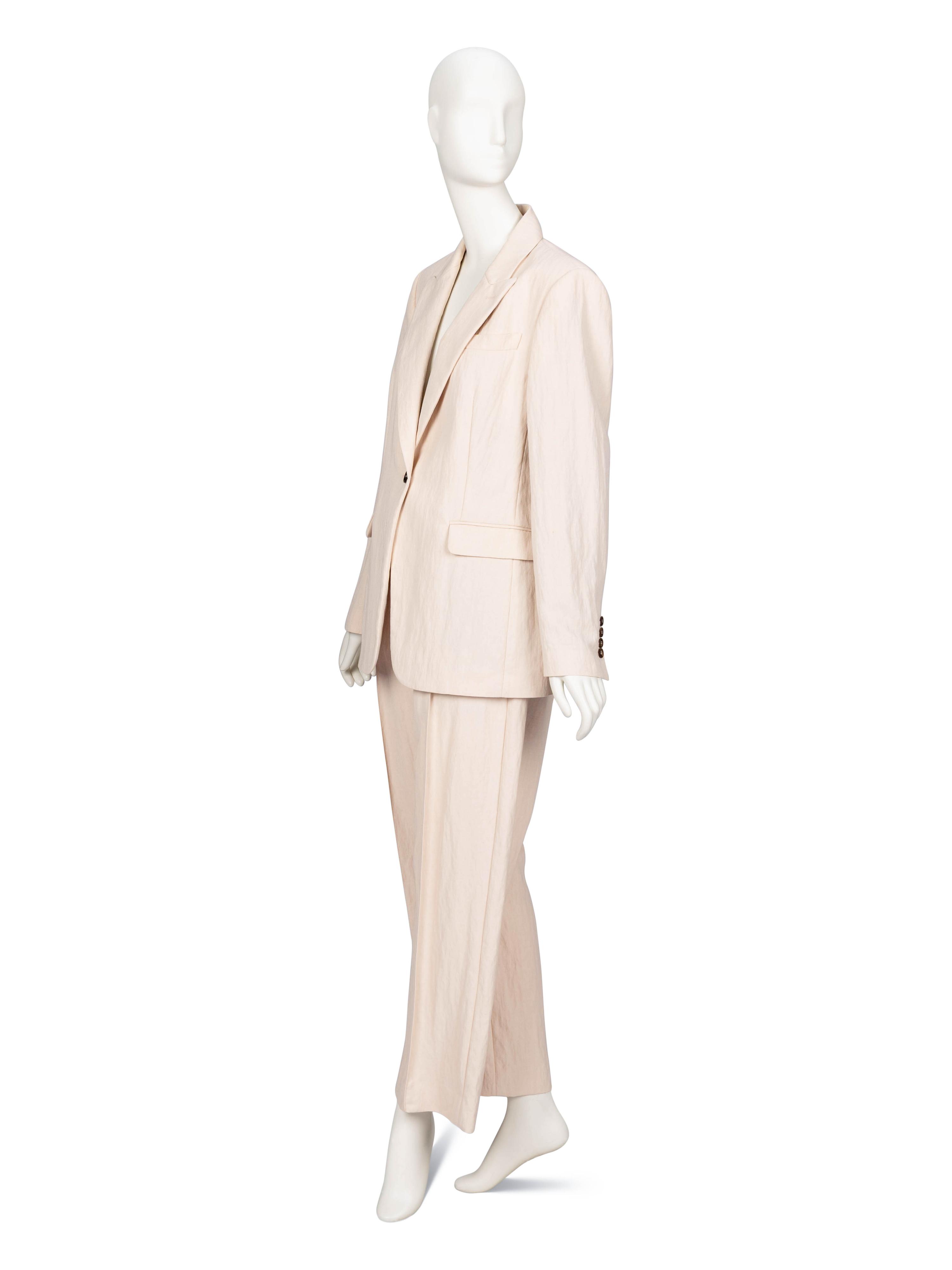 Brunello Cucinelli, Pale Pink Pantsuit