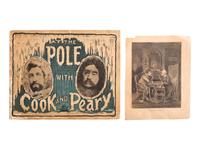 [TRANSPORTATION]. A group of early photographs, imprints, and documents related to transportation, including: