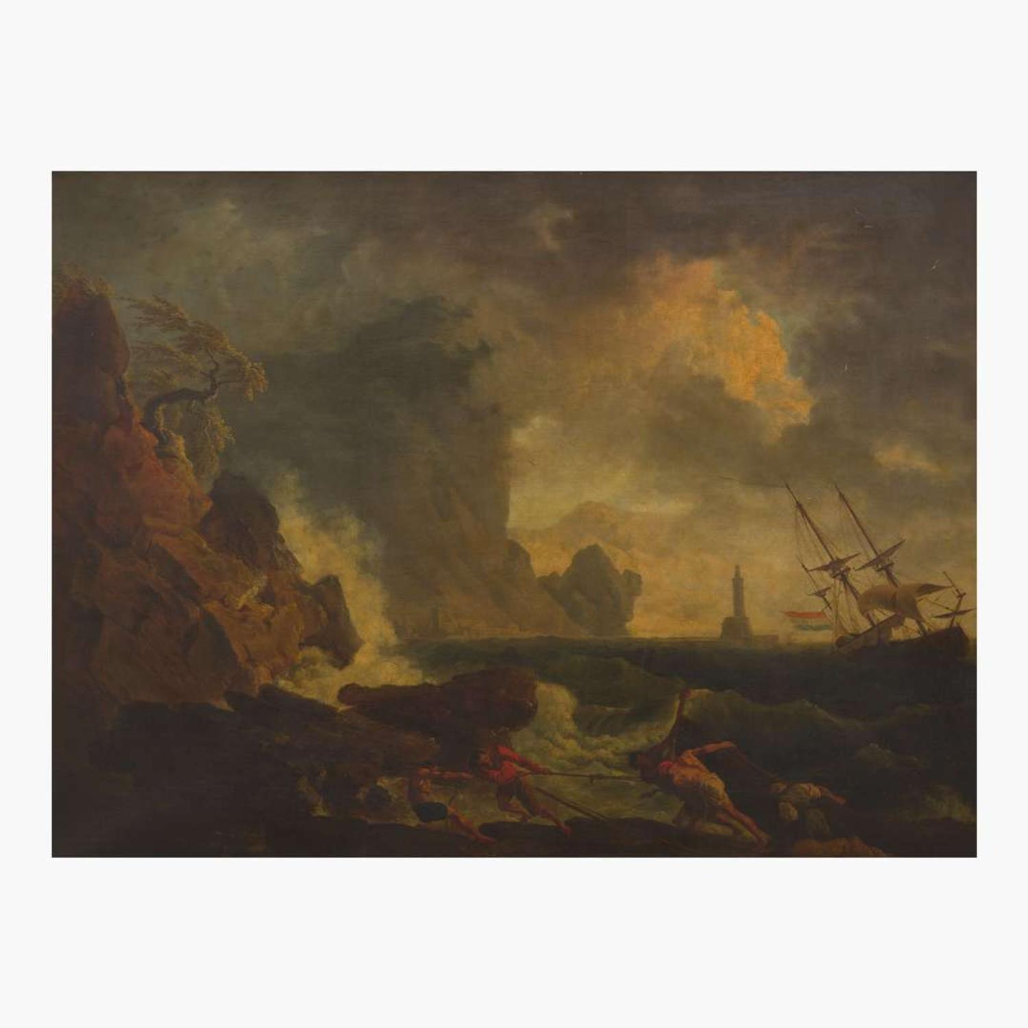 Follower of Claude Joseph Vernet (French, 1714–1789) Shipwreck Scene