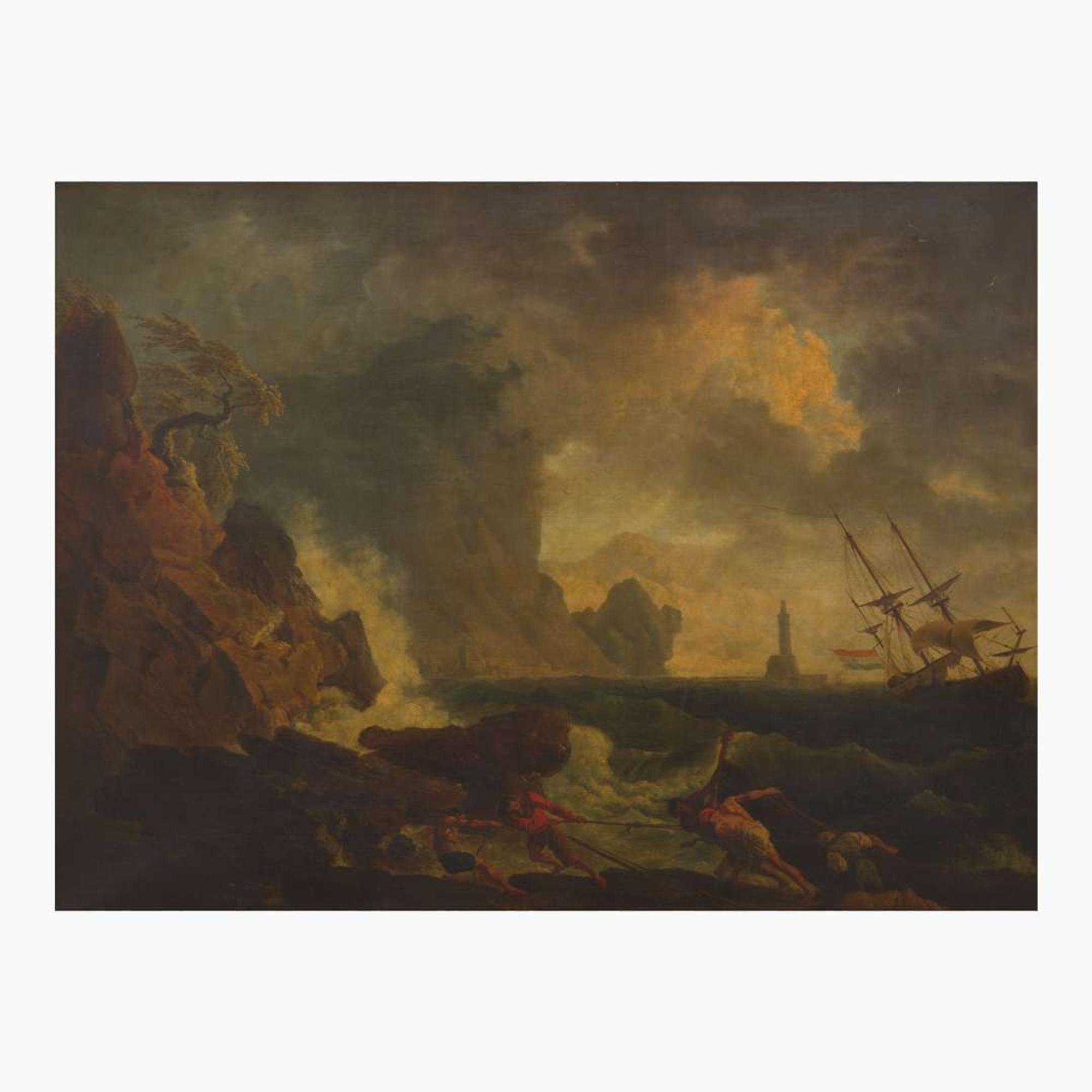 Follower of Claude Joseph Vernet (French, 1714–1789) Shipwreck Scene