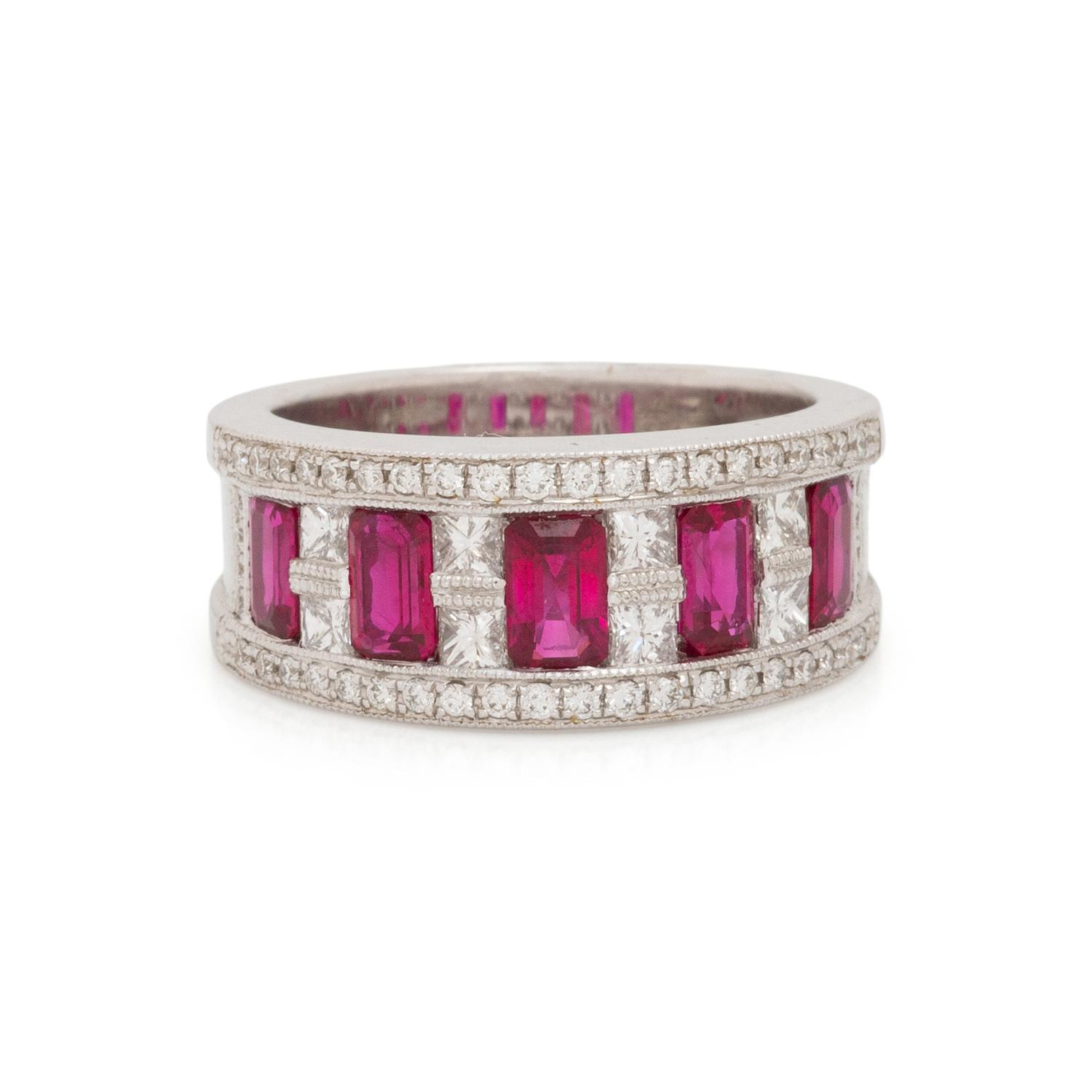 RUBY AND DIAMOND RING