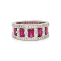 RUBY AND DIAMOND RING