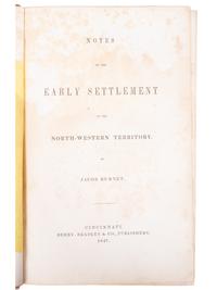 [INDIANA]. A group of five works related to the early exploration and settlement of Indiana, comprising: