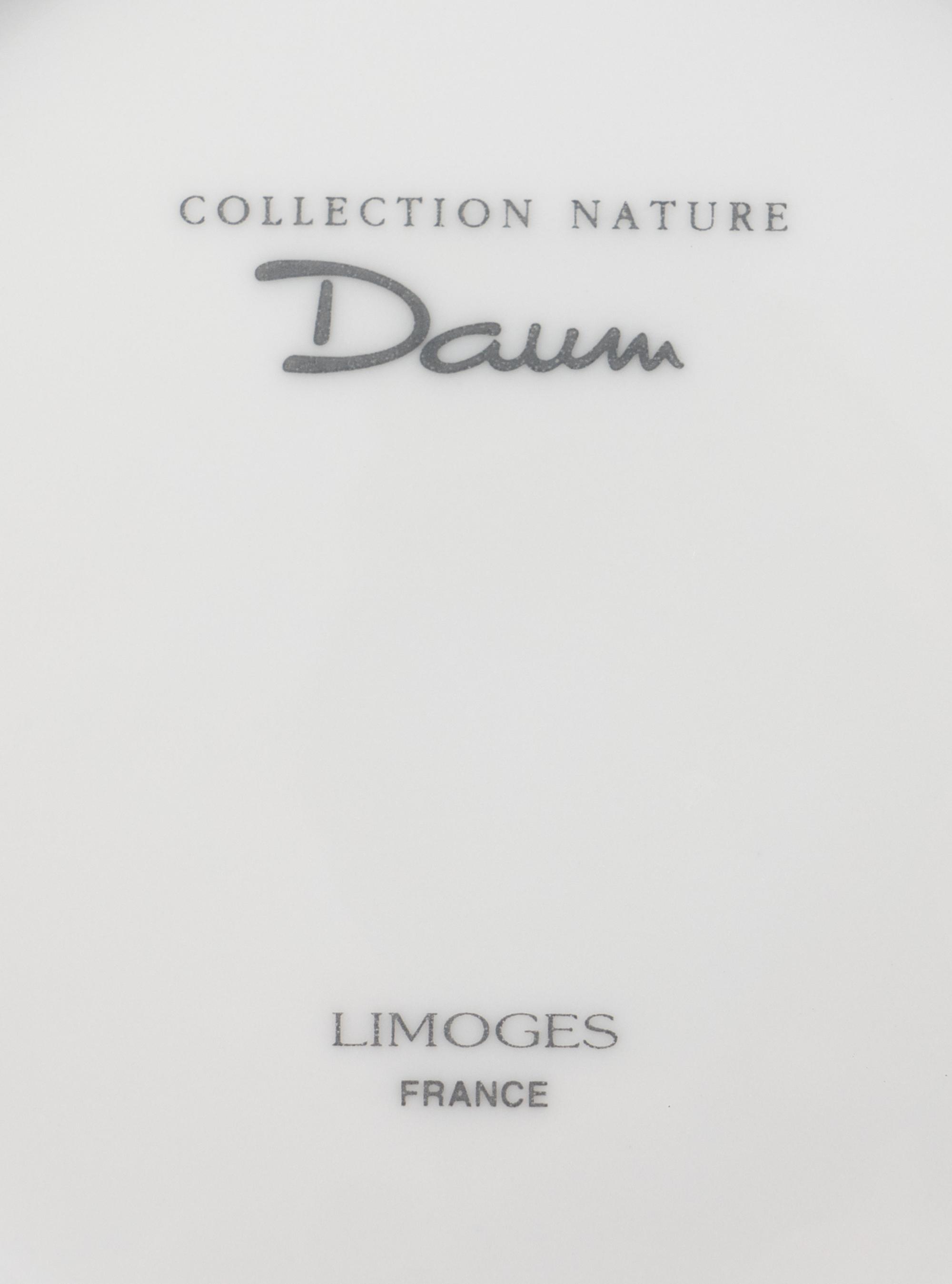 A Daum for Limoges Nature Porcelain Dinner Service
