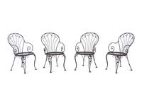 A Collection of Metal Garden Furniture
