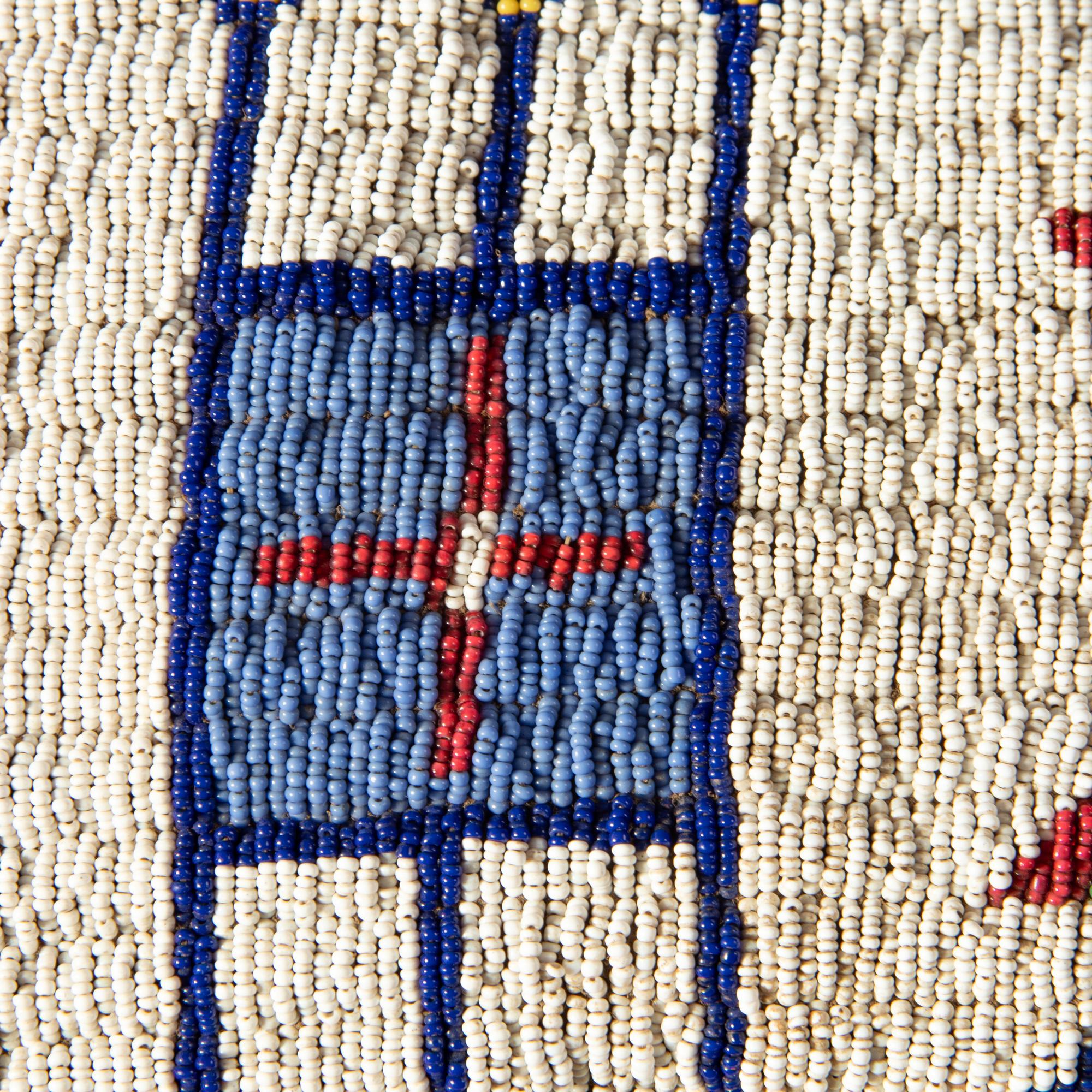 Sioux Beaded Hide Bag
