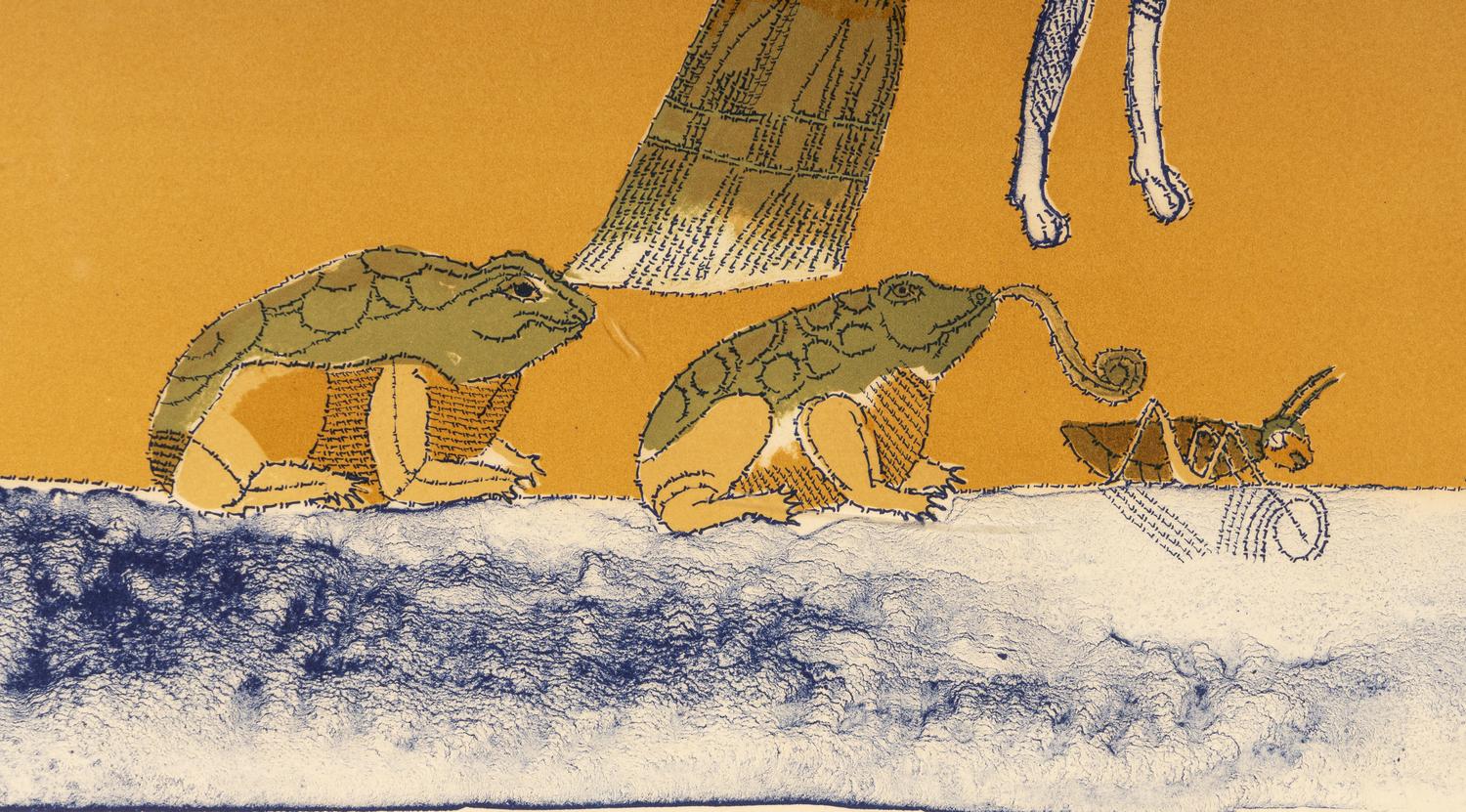 Sweeping Up the Frogs (from the Cowboy Series), 1971