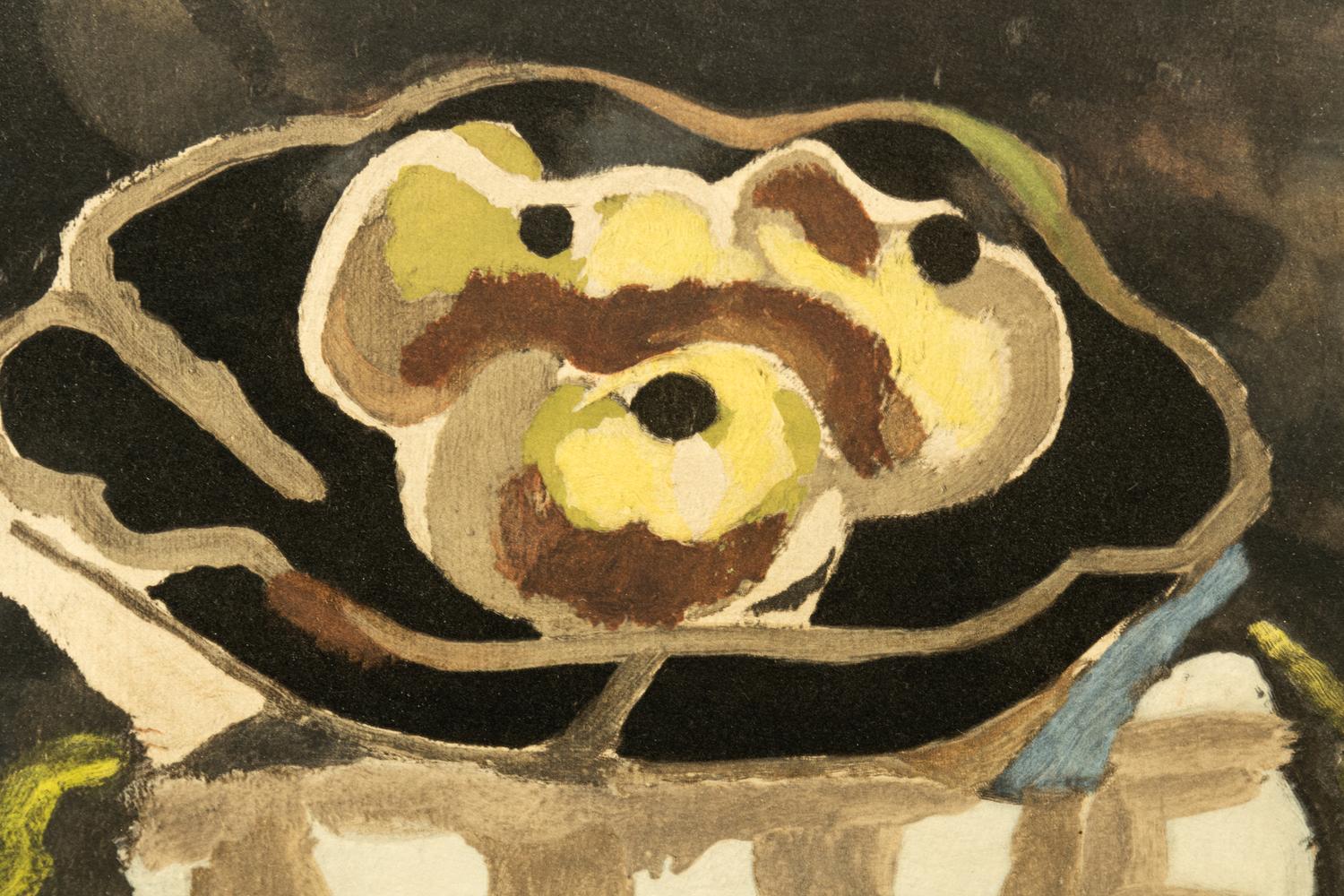 Nature Morte A La Coupe de Fruits