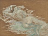 Arthur Beecher Carles (American, 1882-1952) — Nude Study