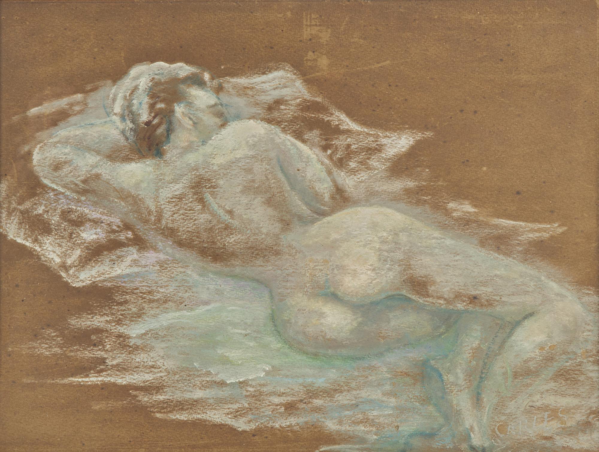 Arthur Beecher Carles (American, 1882-1952) — Nude Study