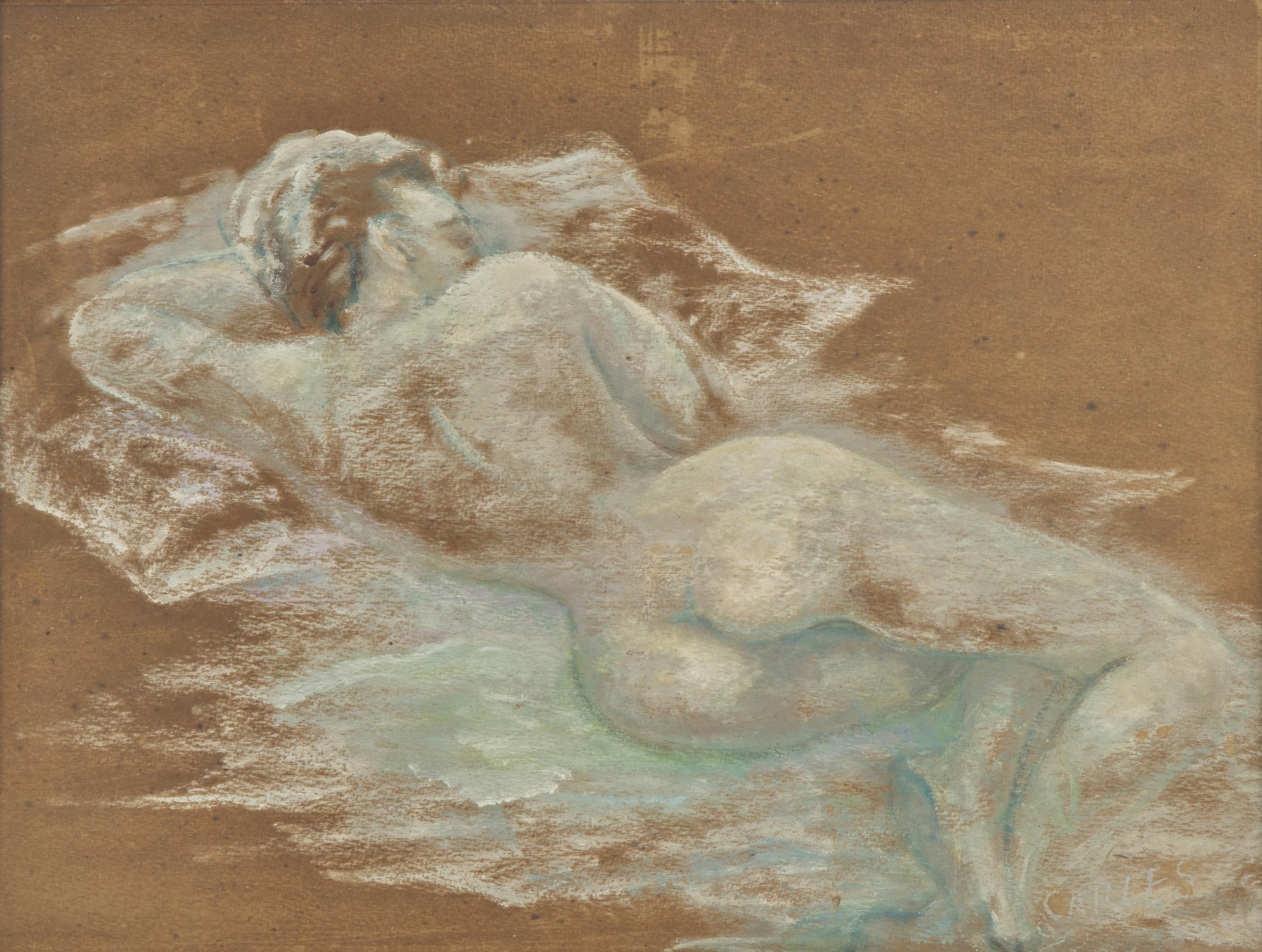 Arthur Beecher Carles (American, 1882-1952) — Nude Study