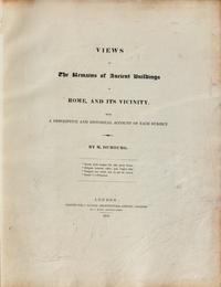 [Color-Plate Books] Dubourg, M(atthew). Views of the Remains of Ancient Buildings in Rome, and Its Vicinity. With a Descriptive and Historical Account of Each Subject