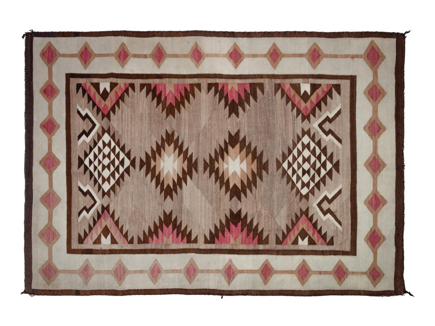 Two Navajo Regional Rugs