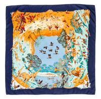 An Hermes 90cm Silk Scarf, 36" x 36".