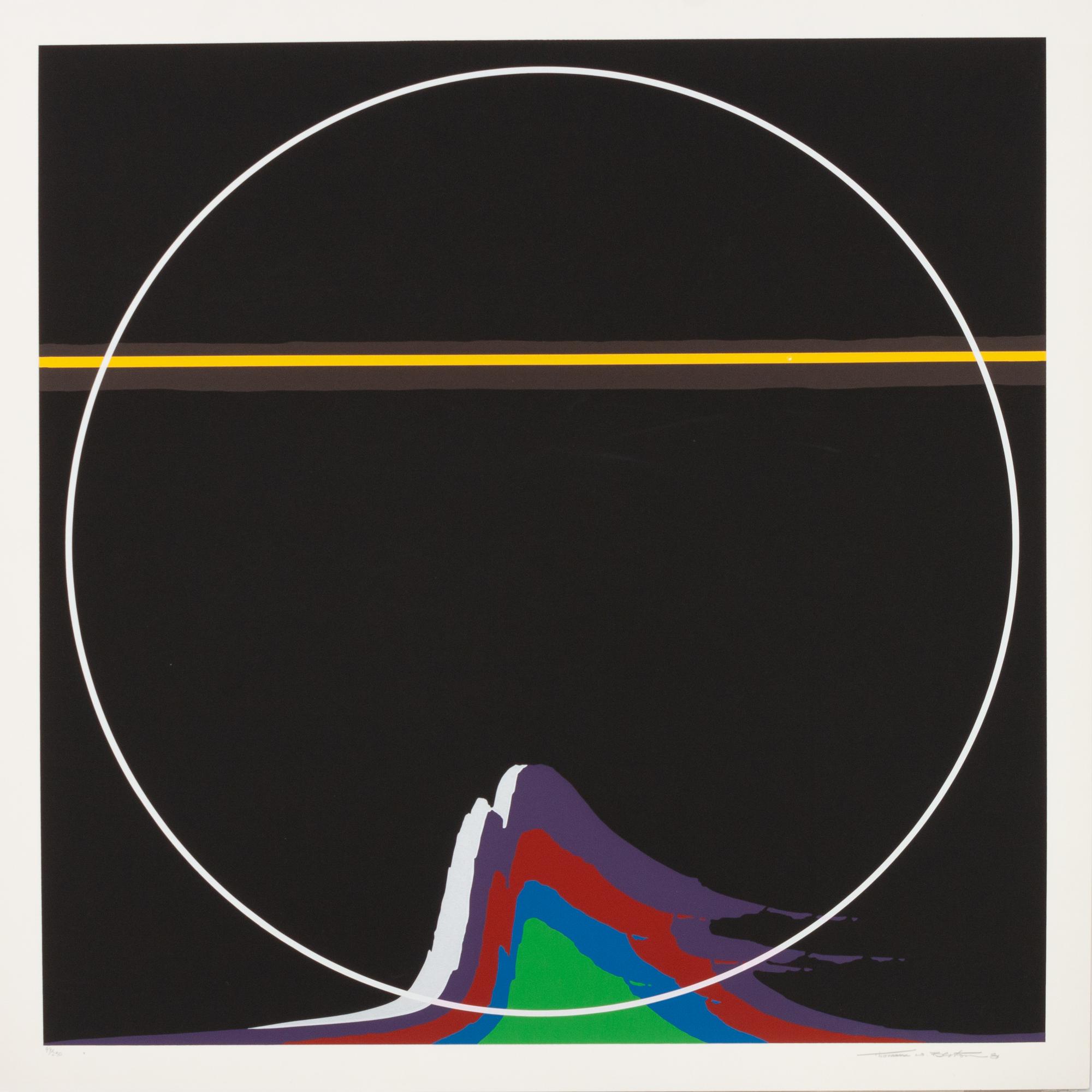 A pair of prints ( Red Mountain; Rainbow Mountain ), 1979-1981