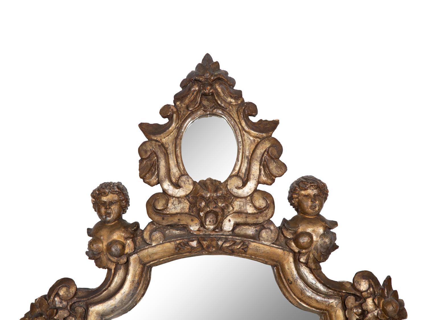 A Venetian Giltwood Mirror