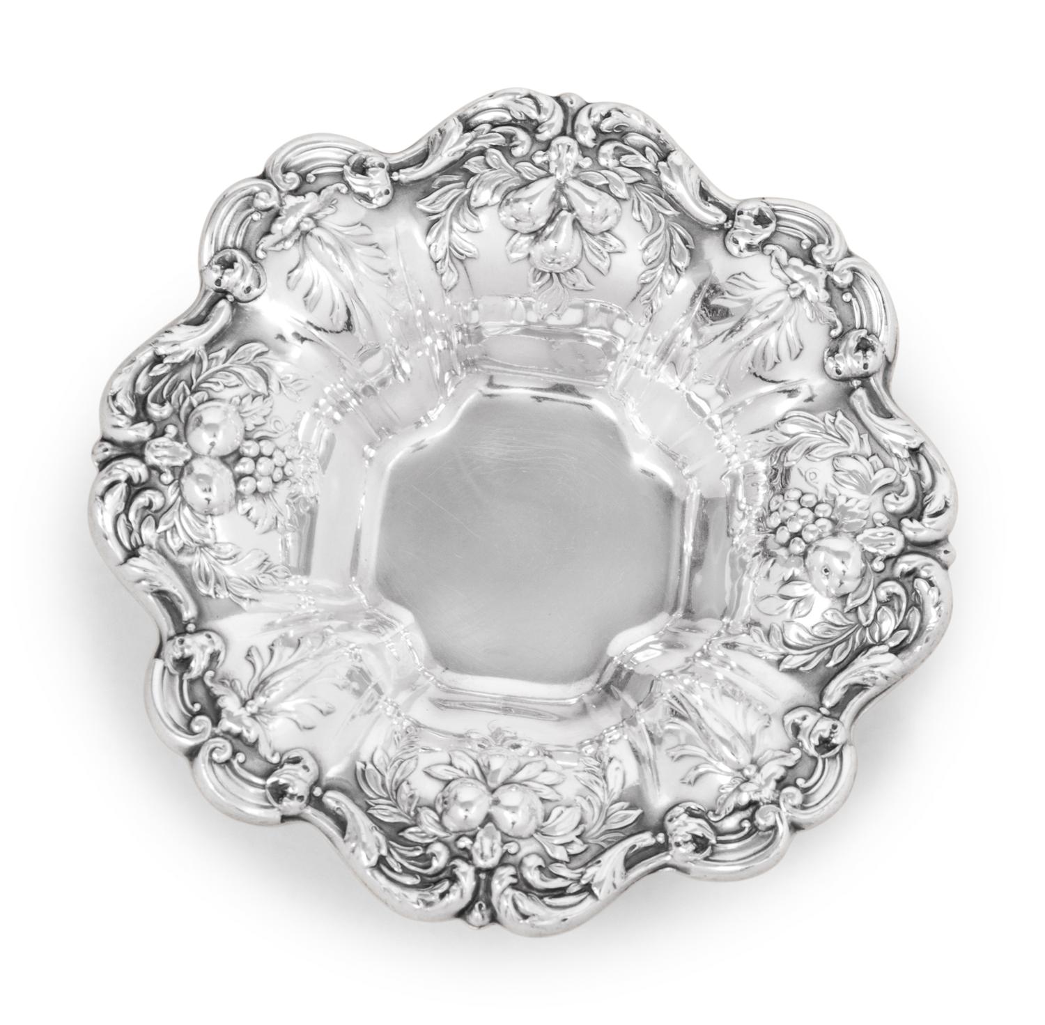 A Set of Twenty-Five Reed & Barton Francis I Silver Nut Dishes