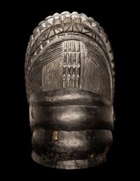 A Mende Wood Helmet Mask