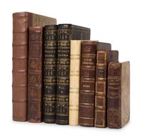 [LITERATURE & HISTORY -- ENGLISH]. A group of 8 works, including: