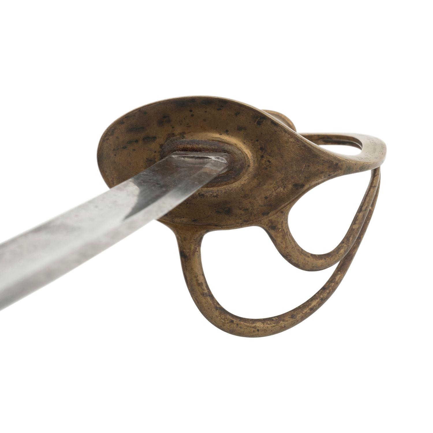 U.S. Model 1860 Light Cavalry Saber by Ames Presented to Capt. (Major) Langford Chapman 28th PA Volunteers - KIA at Chancellorsville