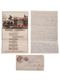 [GOFF, Orlando S. (1843-1916)] -- [CIVIL WAR] -- [EARLY PHOTOGRAPHY]. Civil War letters of Orlando S. Goff, Co. K, Connecticut 10th Infantry, accompanied by post-war letters describing his entry into the trade of photography.