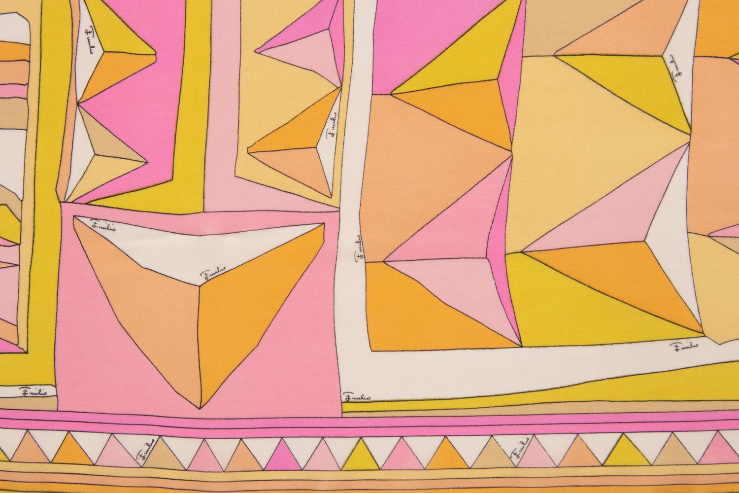 Four Emilio Pucci Scarves