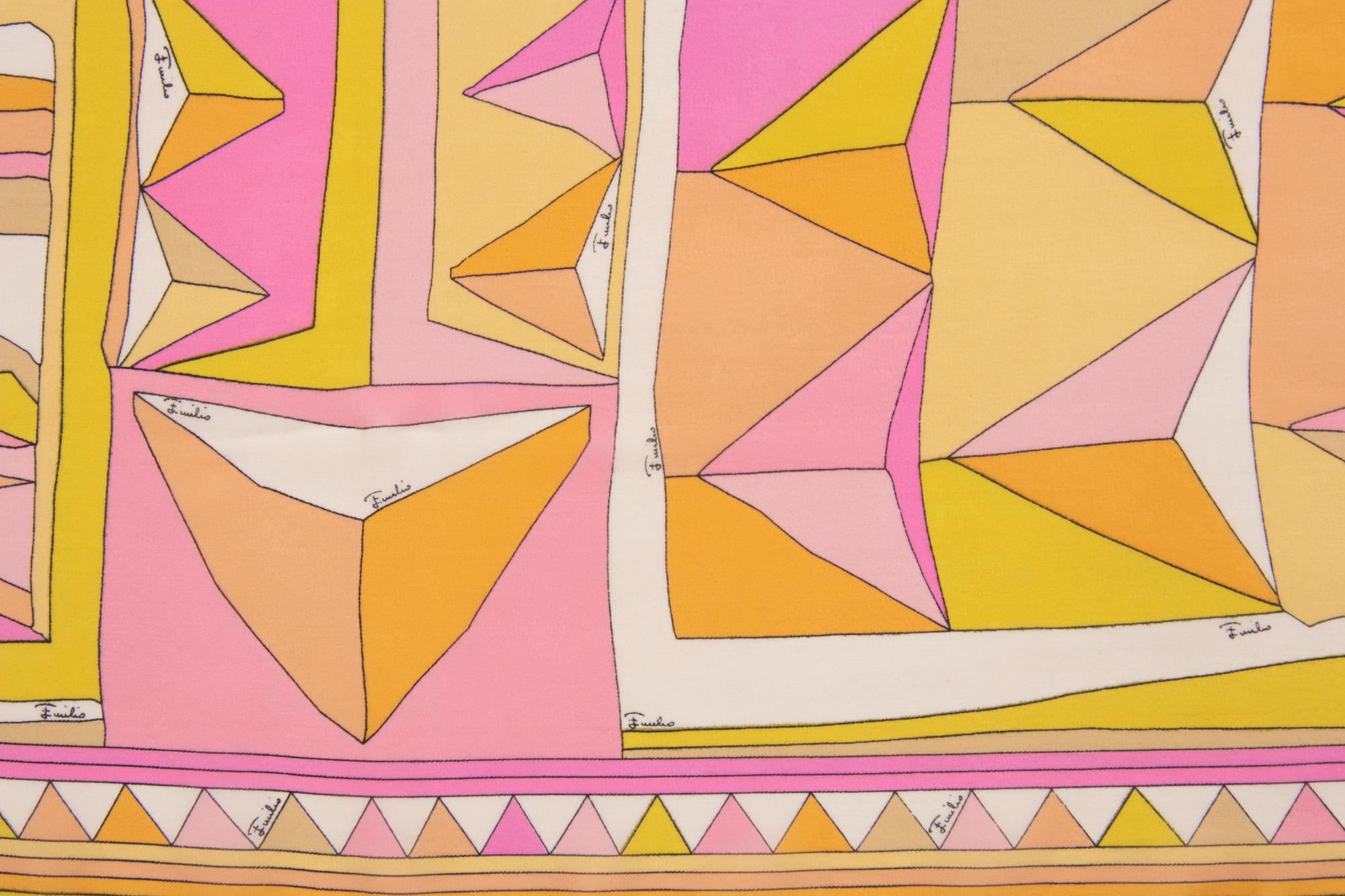 Four Emilio Pucci Scarves