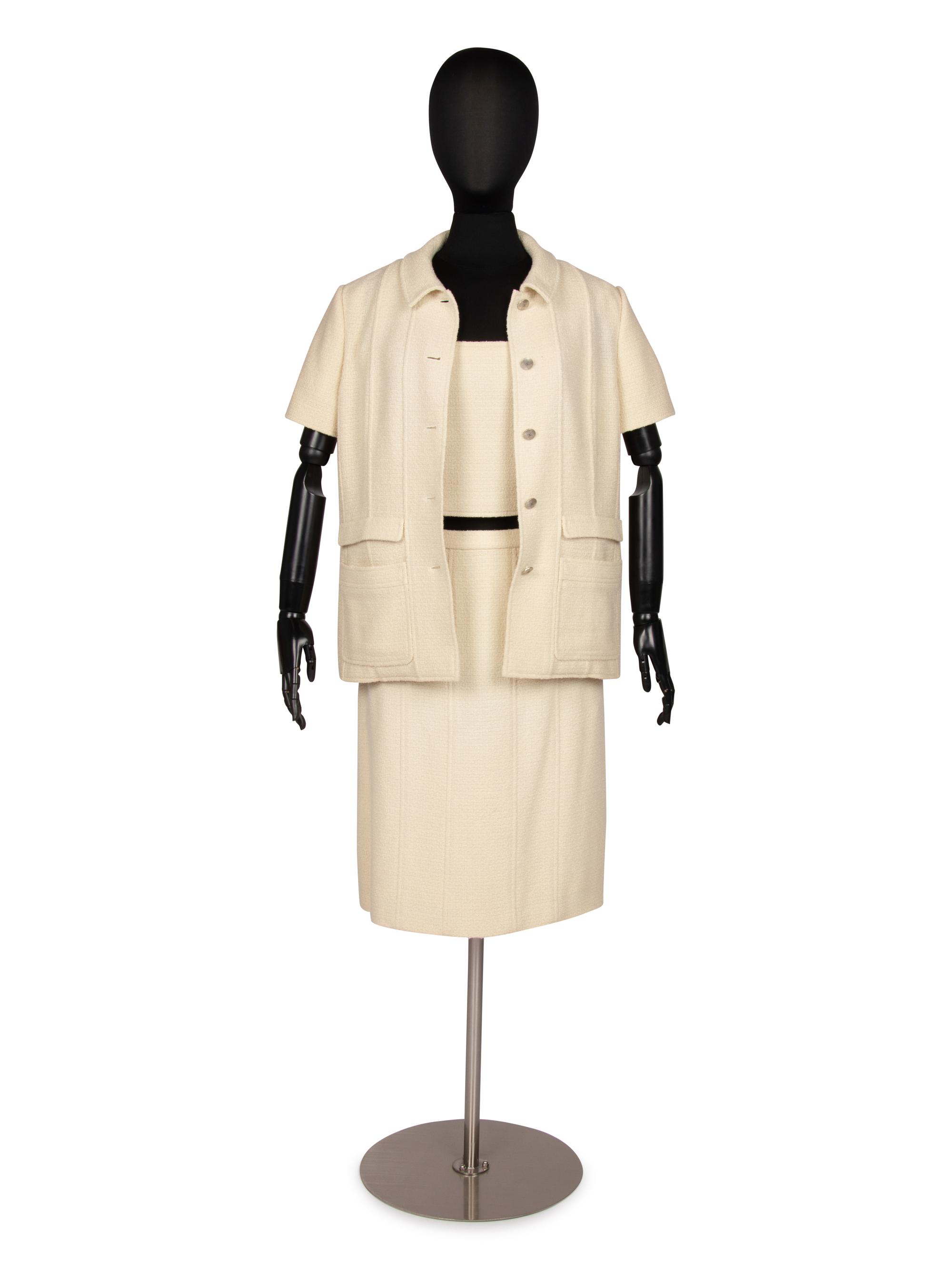 Two Chanel Three-Piece Ensembles, 1990s