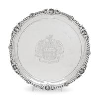 A Paul Storr Silver Salver