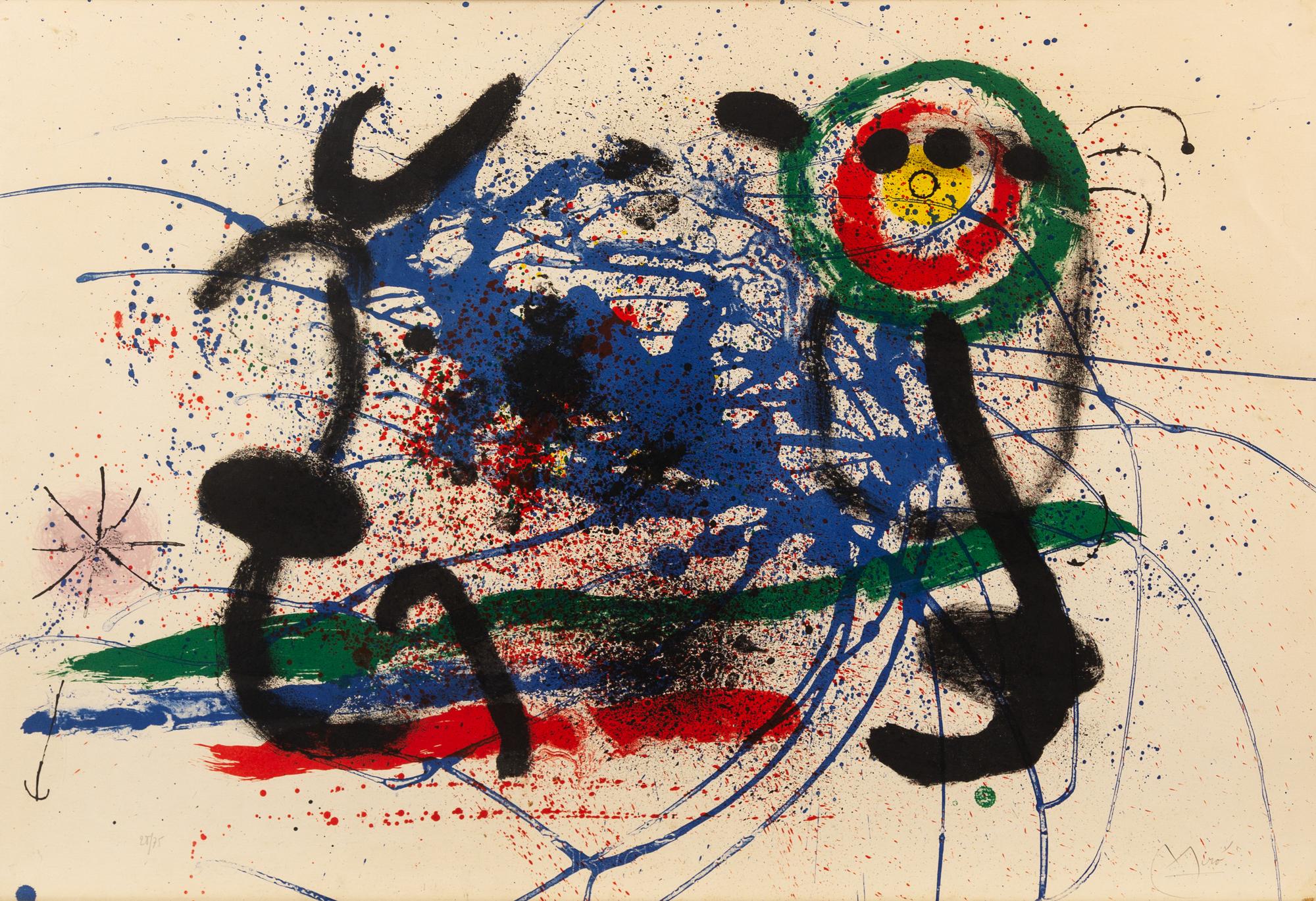 Joan Miró, (Spanish, 1893-1983), L'Amazone, 1964