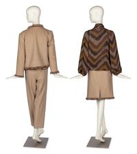 Five J. Mendel Separates Including Sable-Trim Ensemble