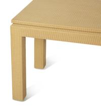 Two Similar Textured Wrap Side Tables in the Manner of Karl Springer