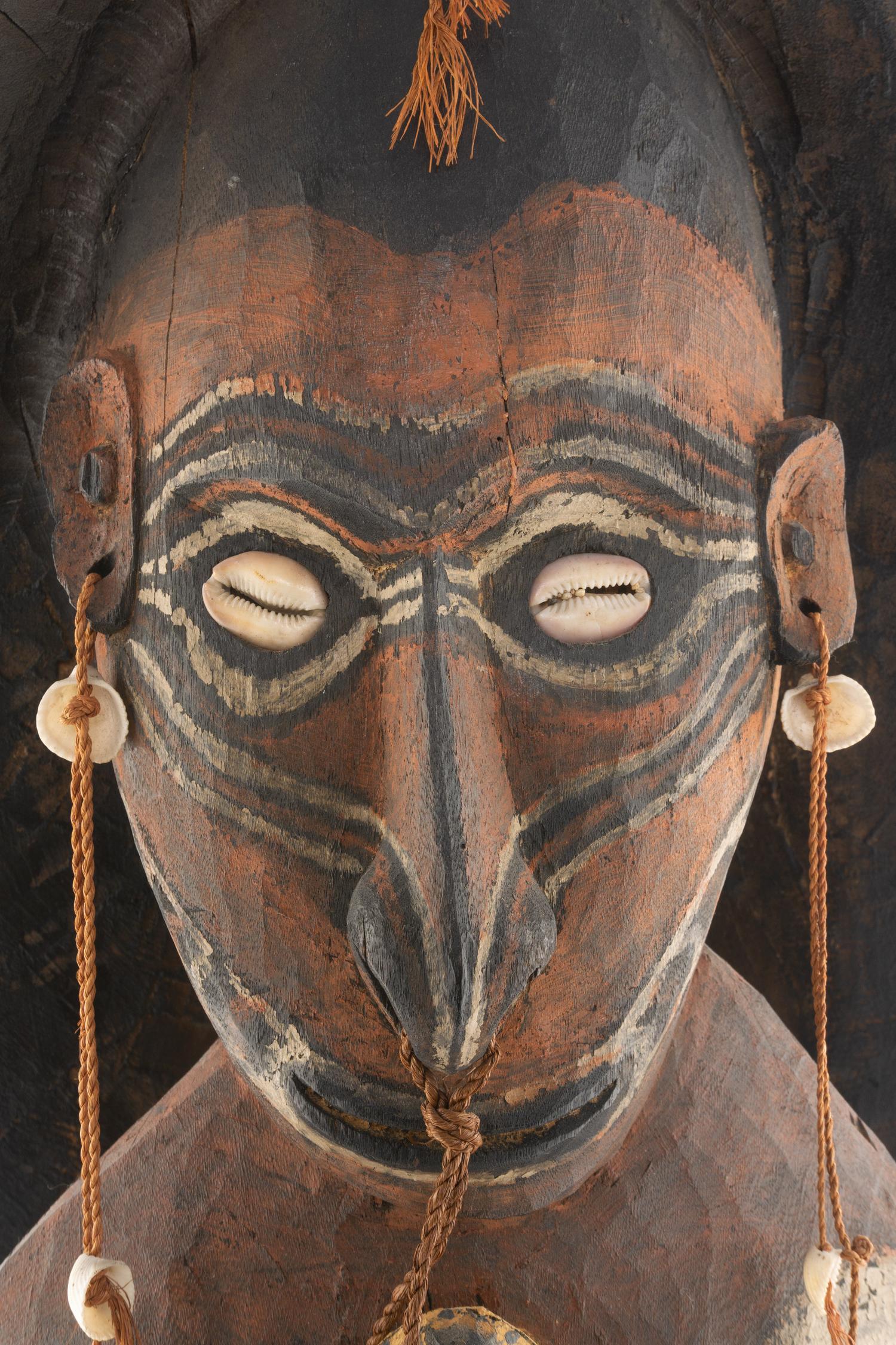 A New Guinea Marriage Ceremonial Statue