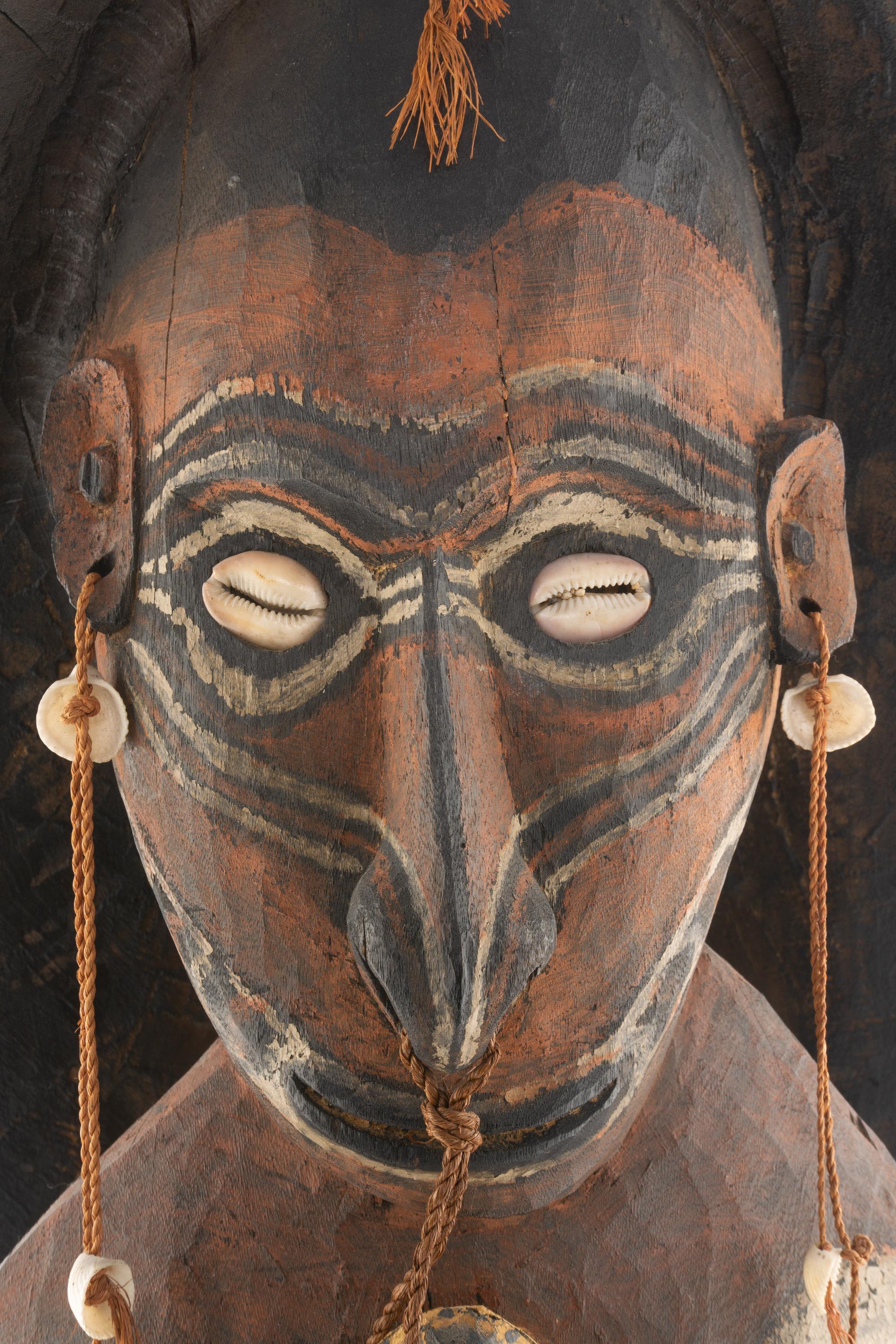 A New Guinea Marriage Ceremonial Statue