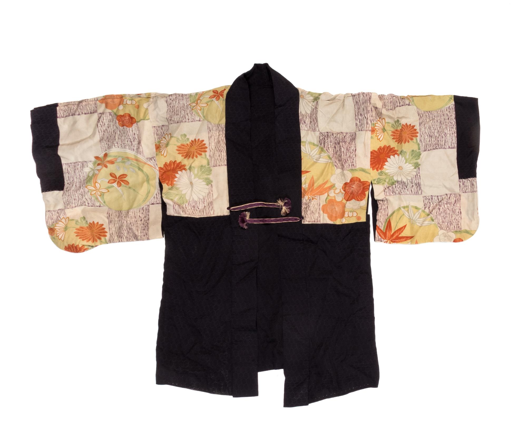 Three Japanese Silk Robes Length of longest 40 inches. — 20TH CENTURY