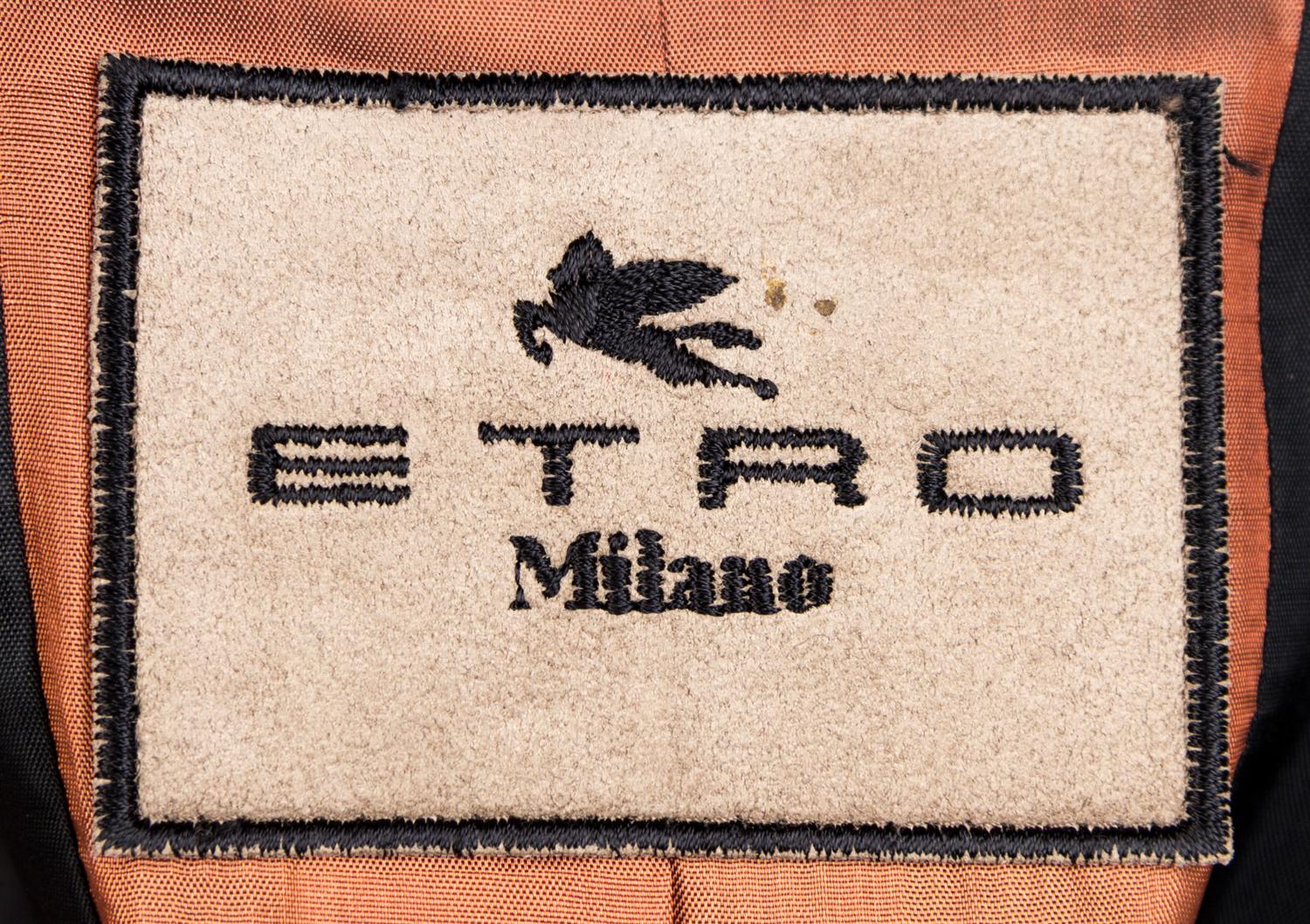 An Etro Multicolor and Lamé Embellished Jacket, Size 44.