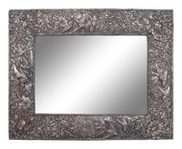 An Edwardian Silver Dresser Mirror
