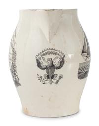 A Staffordshire Creamware Jug Made for the American Market
