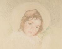 Margot in a Pale Rose Hat , c. 1902-1903