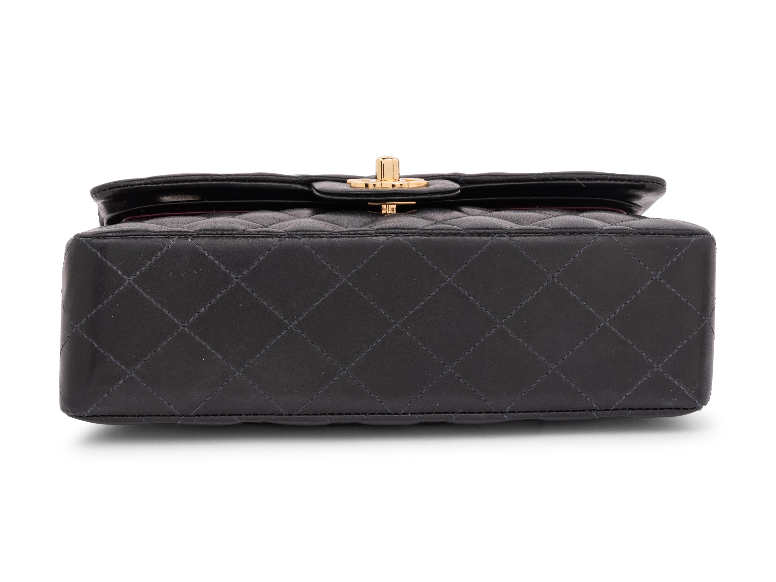 Chanel Black Flap Bag, 2004-5 NWT