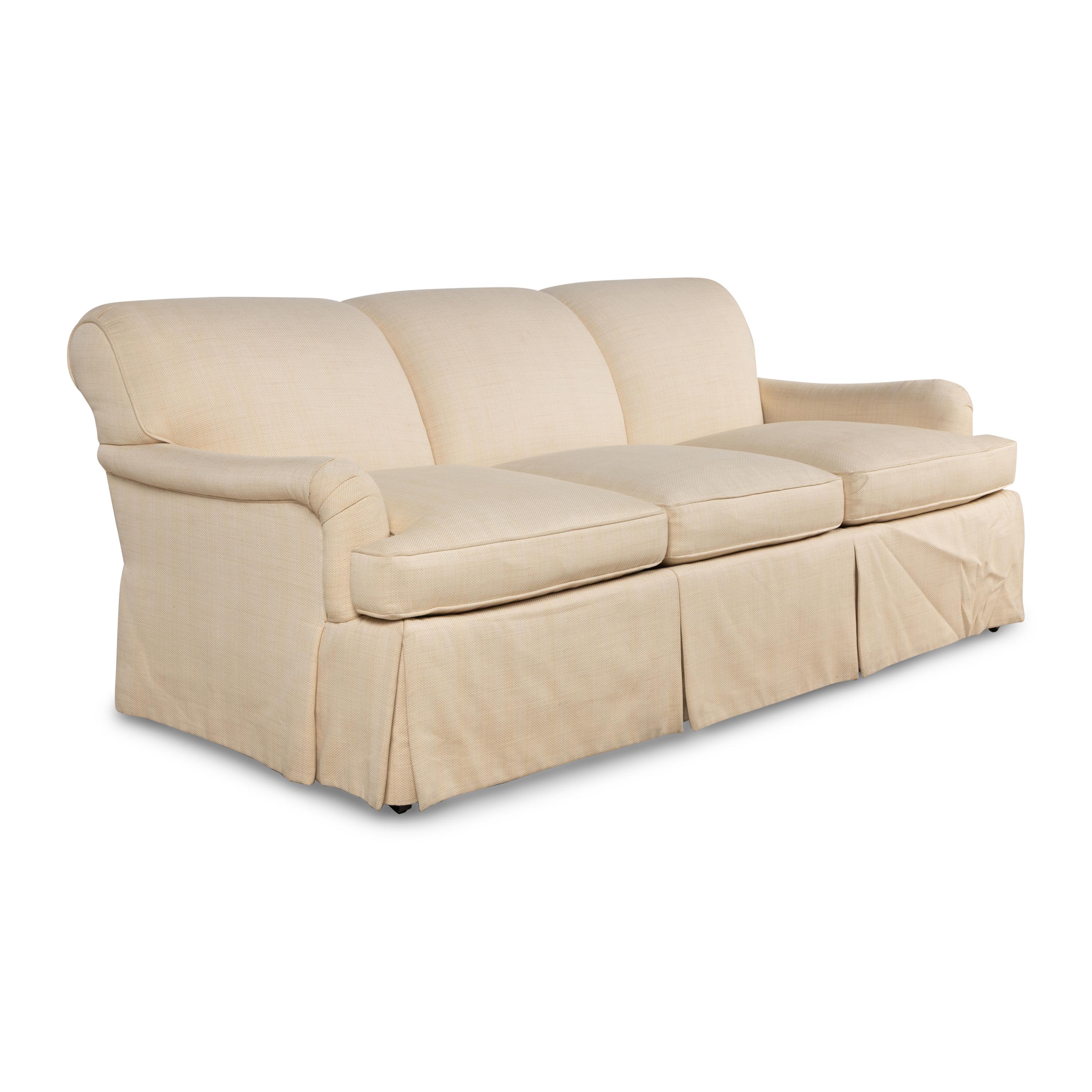 A Bridgewater Style Three-Cushion Sleeper Sofa