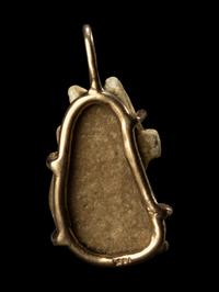 An Egyptian Faience Wadjet Eye Pendant