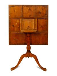 A Swedish Burl Wood Veneered Tilt Top Table — 19TH CENTURY