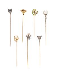 ANTIQUE, COLLECTION OF STICKPINS