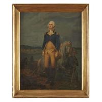 After Léon Cogniet (French, 1794-1880) Portrait of George Washington at Yorktown