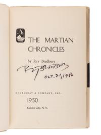 BRADBURY, Ray (1920-2012). The Martian Chronicles . Garden City: Doubleday & Company, Inc., 1950.