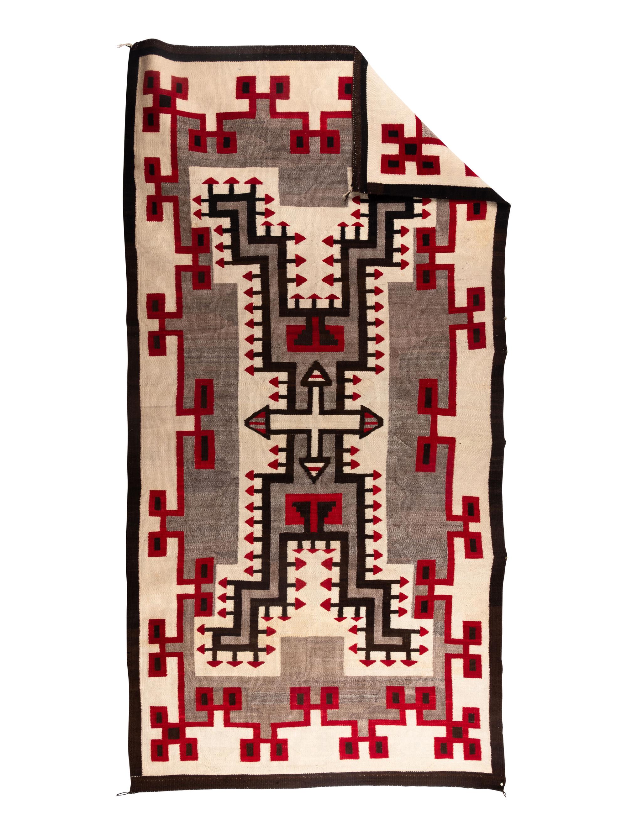 Navajo Storm Pattern Weaving / Rug
