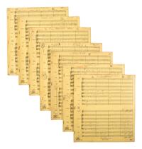 [WORLD WAR II] -- [MILLER, Glenn (1904-1944)]. World War II-era archive of manuscript scores and ephemera related to the Glenn Miller Army Air Force Band and associated musicians and orchestras.